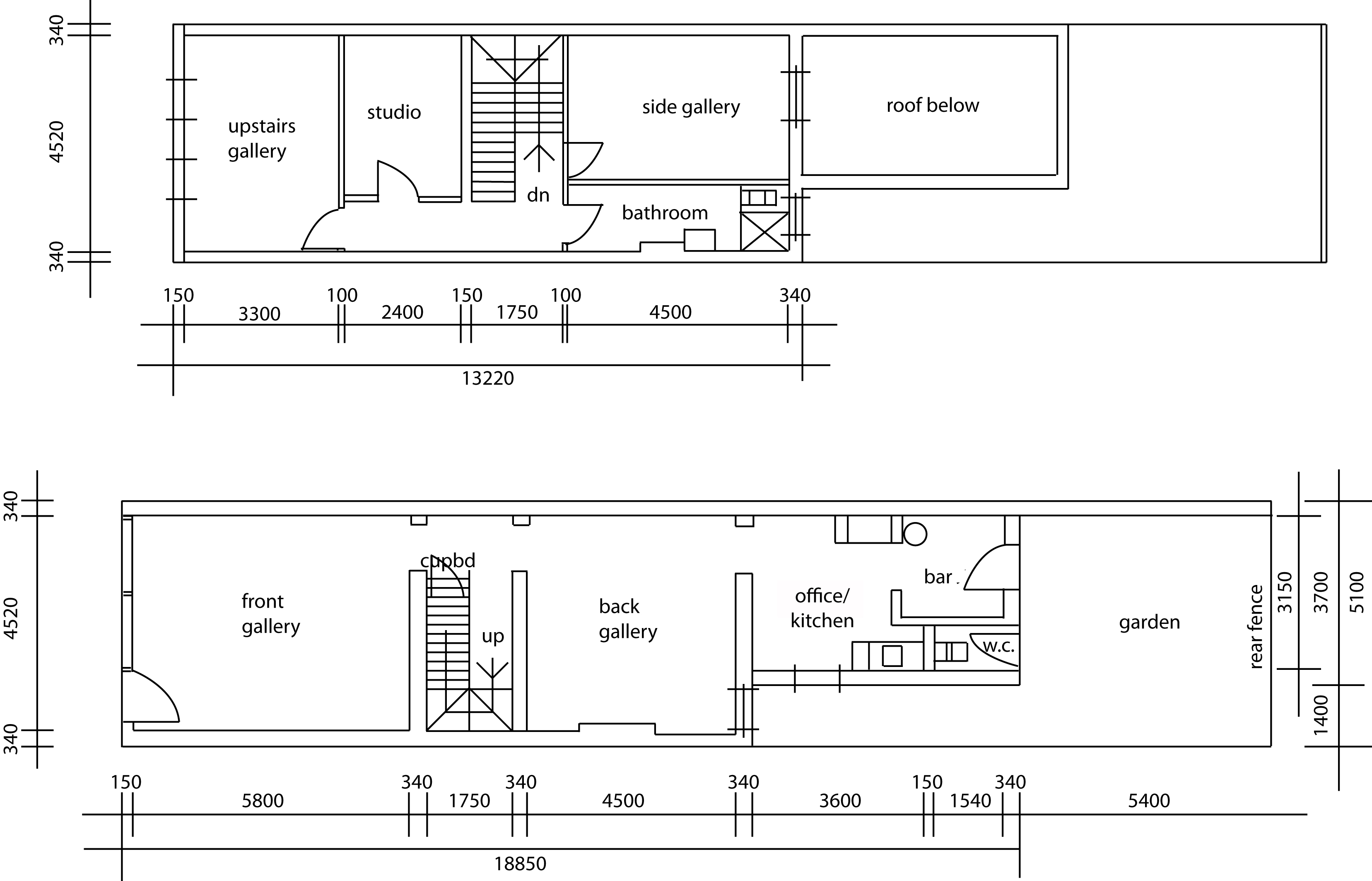 Floor Plan Off the Kerb